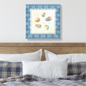 Geo IX buiten | Geboren in Wander Canvas Afdruk (Insitu (Slaapkamer))