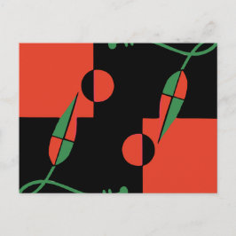 Geo Leaves Briefkaart