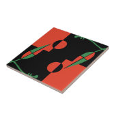 Geo Leaves Tegeltje (Zijkant)