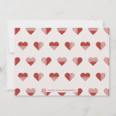 Geo Love 4-Photo Carte Saint-Valentin - Cherry (Dos)