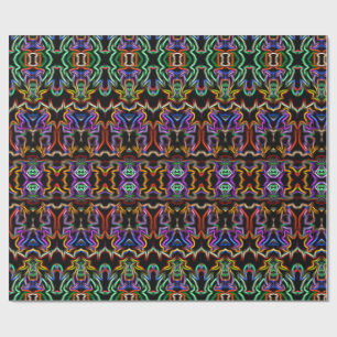 Geo-Metric Multi wrapping paper Cadeaupapier