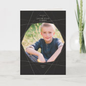 Geo Modern Bar / Programme plié Bat mitzvah (Devant)