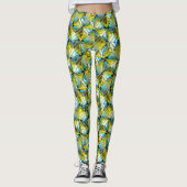 Geo Motif X1-4 Options d'image Leggings (Devant)