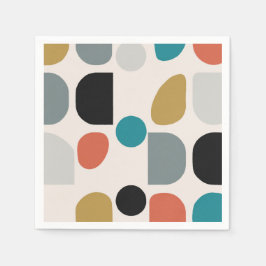 Geo papieren servetten uit de Middeleeuw