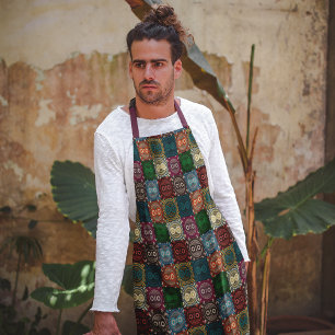 Geo Polychrome Owls Schort