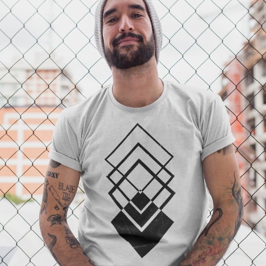 Geo Repeat Square T-shirt