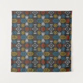geo scandinavian wandkleed (Voorkant)