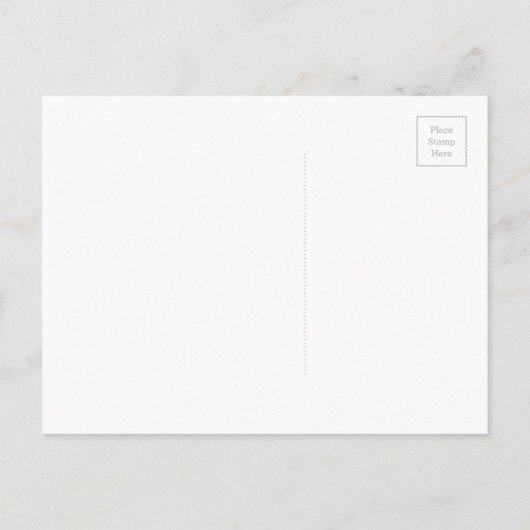Geo-stap buiten | Coral Arrow Pattern Briefkaart (Achterkant)