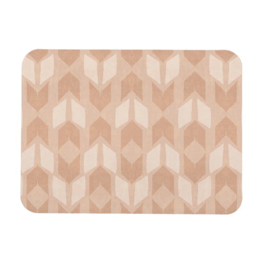 Geo-stap buiten | Coral Arrow Pattern Magneet (Horizontaal)