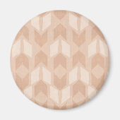 Geo-stap buiten | Coral Arrow Pattern Magneet (Voorkant)