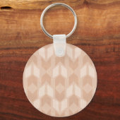 Geo-stap buiten | Coral Arrow Pattern Sleutelhanger (Voorkant)