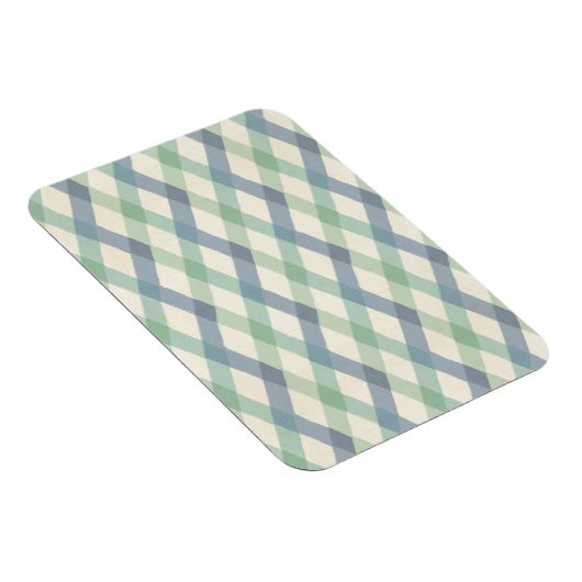 Geo-stap buiten | Geometrisch pasteipatroon Magneet (Rechterzijde)