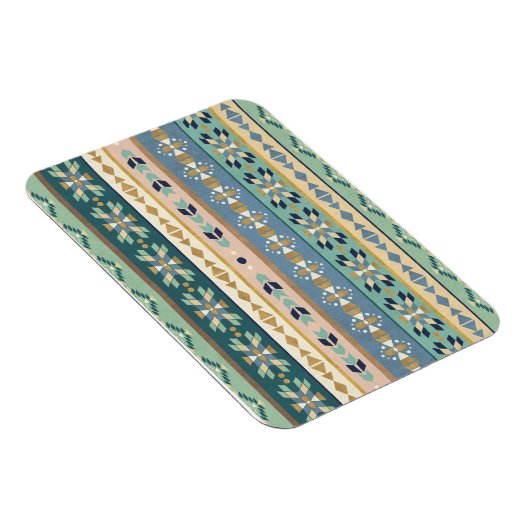 Geo-stap buiten | Indiaas Patroon Magneet (Rechterzijde)