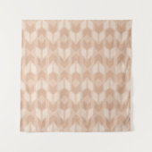 Geo-stap buitenshuis | Coral Arrow Pattern Wandkleed (Voorkant (horizontaal))
