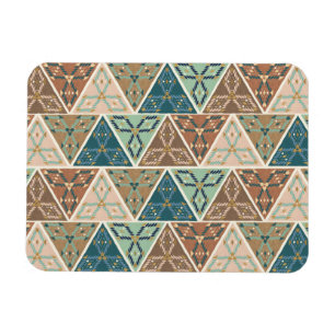 Geo-stap buitenshuis Geometrisch patroon Magneet