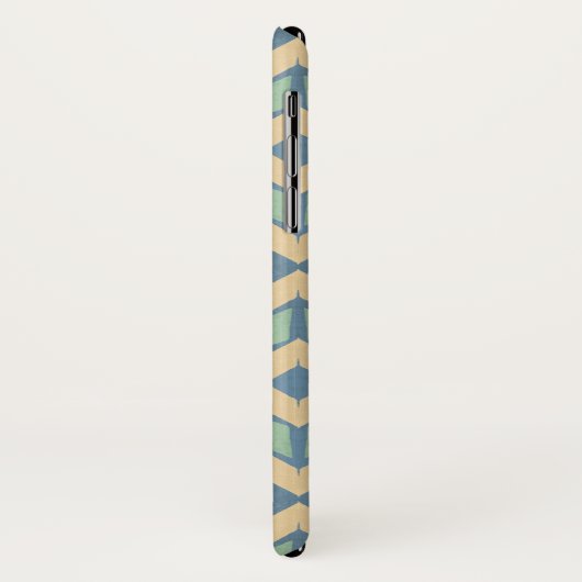 Geo-stap buitenshuis | Geometrische pijlpatroon Case-Mate iPhone Case (Achterkant/links)