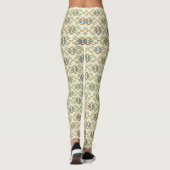Geo-stap buitenshuis | Tribalpatroon Leggings (Achterkant)