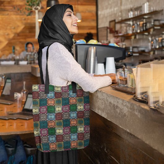 Geo tattoo Uilen Draagtas