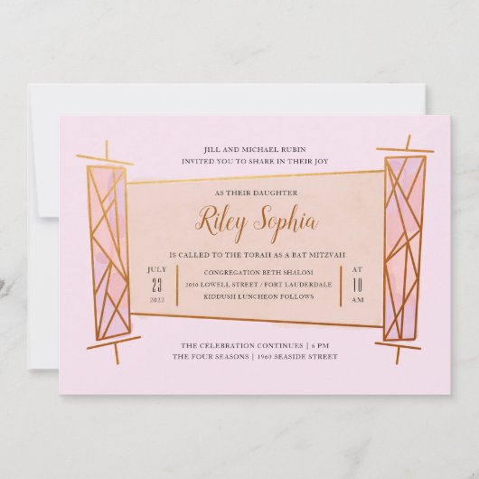 Geo Torah Kaart (Voorkant)