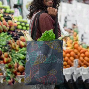 Geo wervelingen draagtas