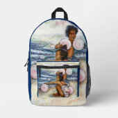 Geobsedeerd door het onmogelijke te overwinnen bedrukte rugzak (Voorkant)