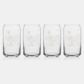 Geobsedeerd door het onmogelijke te overwinnen blikvorm glas (Achterkant)