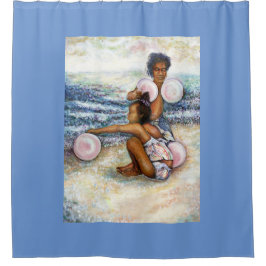 Geobsedeerd door het onmogelijke te overwinnen douchegordijn