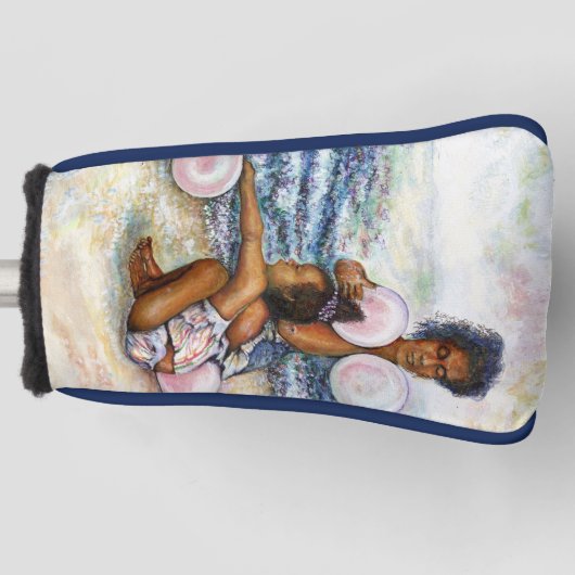 Geobsedeerd door het onmogelijke te overwinnen golfheadcover (Voorkant)