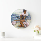 Geobsedeerd door het onmogelijke te overwinnen grote klok (Huis)