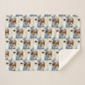 Geobsedeerd door het onmogelijke te overwinnen sherpa deken (Voorkant (horizontaal))