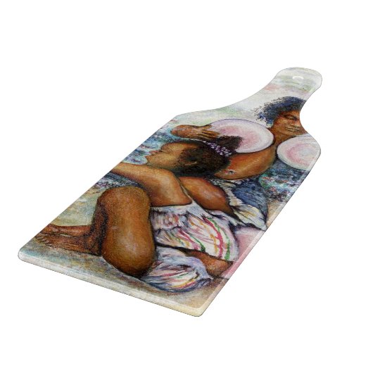 Geobsedeerd door het onmogelijke te overwinnen snijplank (Hoek)