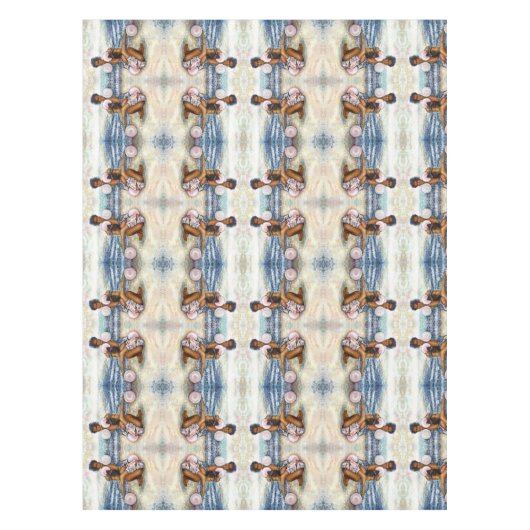 Geobsedeerd door het onmogelijke te overwinnen tafelkleed (Voorkant)