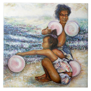 Geobsedeerd door het onmogelijke te overwinnen tegeltje