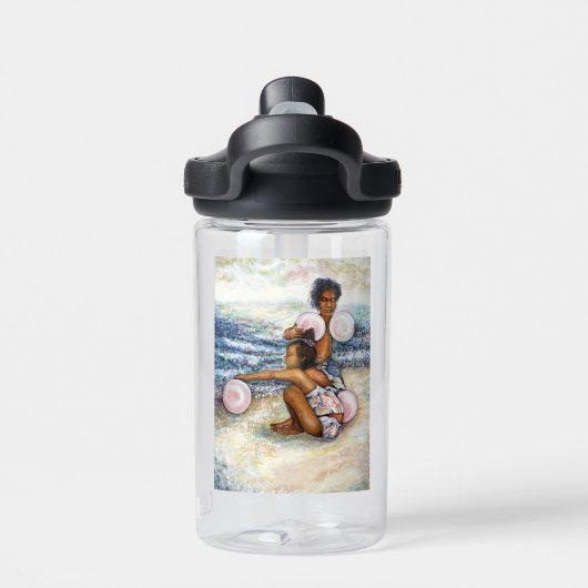 Geobsedeerd door het onmogelijke te overwinnen waterfles (Achterkant)