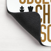 Geobsedeerd door kaas muismat (Hoek)