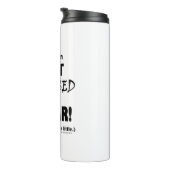 Geobsedeerd gitaar thermosbeker (Geroteerd rechts)