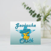Geocache Chick #7 Briefkaart (Staand voorkant)