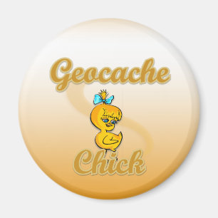 Geocache Chick Magneet