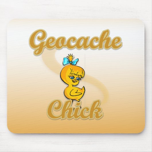 Geocache Chick Muismat (Voorkant)