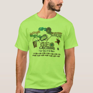 Geocache Fever - Aanpassen met uw Geo-nummer T-shirt