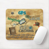 Geocache-koorts Muismat (Met muis)