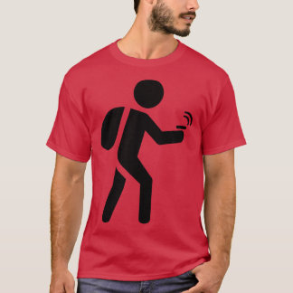 Geocacher pikto t-shirt