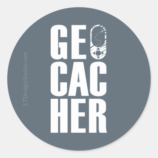Geocacher - Stickers (Voorkant)