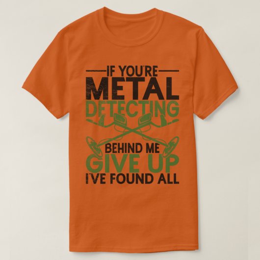 Geocacher Treasure Hunters Metal Detection (2) T-shirt (Design voorkant)
