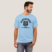 Geocaching Award 1000 T-shirt (Voorkant volledig)