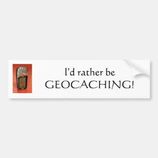 Geocaching Bumpersticker
