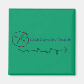 Geocaching met domme magneet