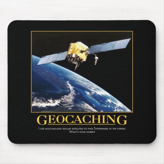 Geocaching Mousepad Muismat (Voorkant)
