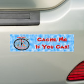 Geocaching Obsoned Satellite Bumpersticker (Op auto)