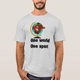 Geocaching one world one sport t-shirt